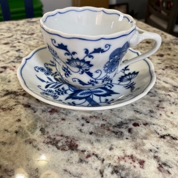 Blue Danube Other - Blue Danube Vintage Japanese Rare Teacup/Saucer